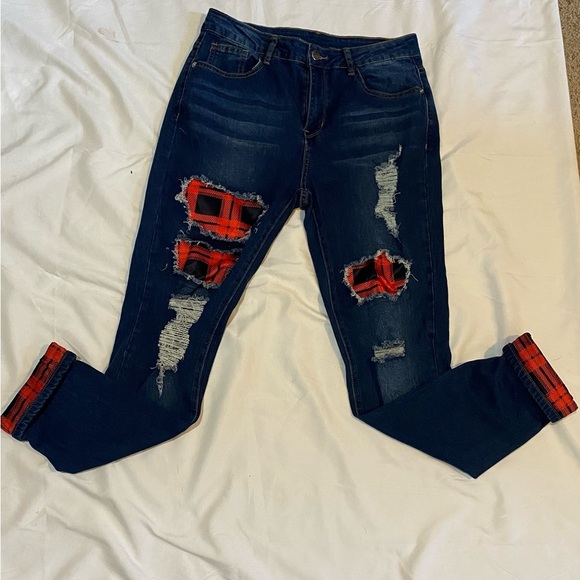 Denim - Skinny jeans size Large